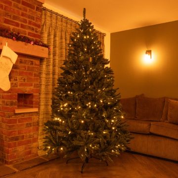 Prelit Bearwood Lake Pine Tree - 210cm - Christmas Tree