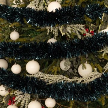 Super Long Midnight Blue Tinsel - Christmas Tree Decoration 