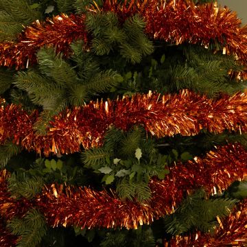 Super Long Copper Tinsel - Christmas Tree Decoration 