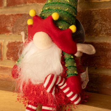 Led Light Dangly Leg Elf Gonk - Christmas Decoration 