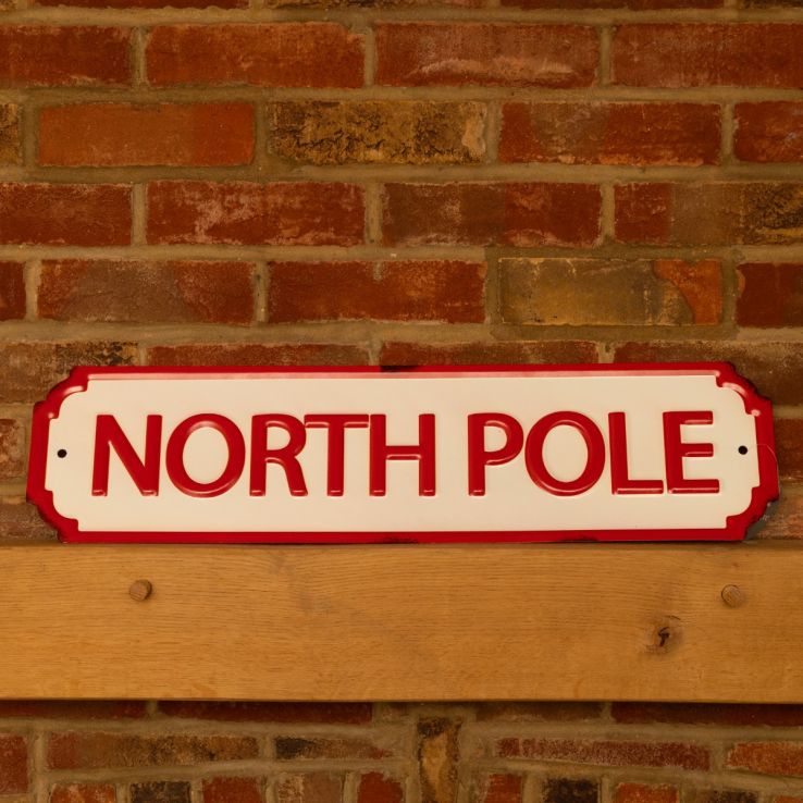North Pole sign - Christmas Home Decor main product photo
