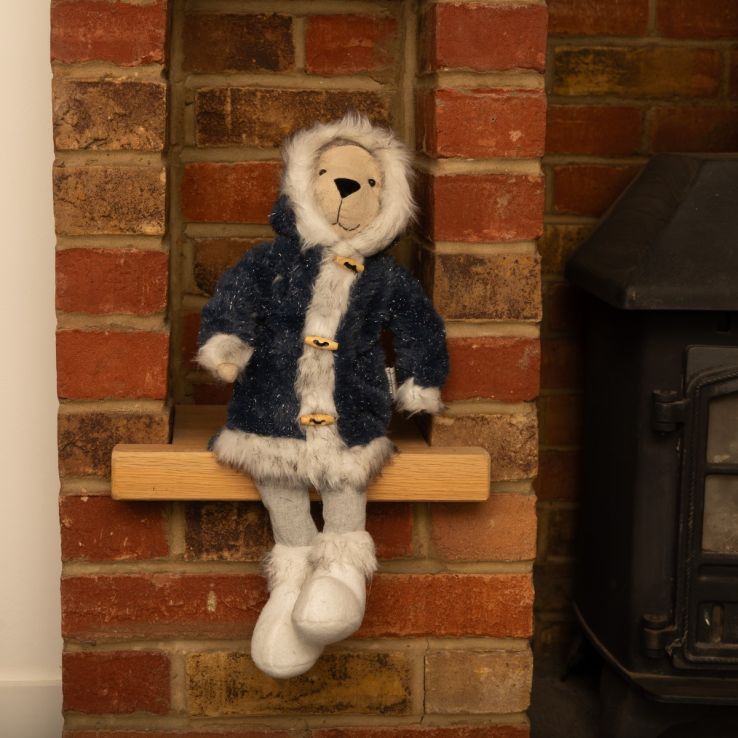 Sitting Polar Bear - Christmas Decoration main product photo