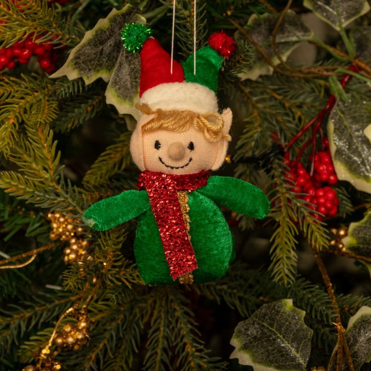 Hanging Elf Decoration- Christmas Tree Decoration main product photo