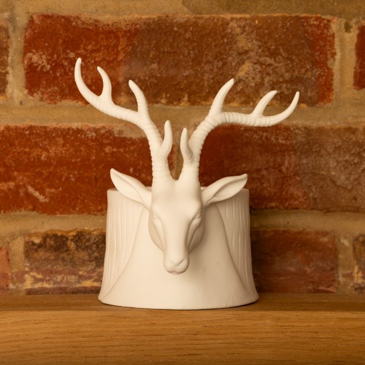 Reindeer Head Candle Holder - Christmas Decoration main product photo