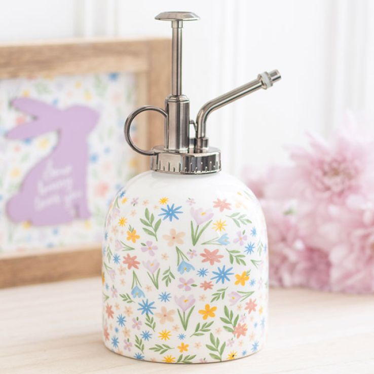 Spring Floral Print Ceramic Plant Mister main product photo