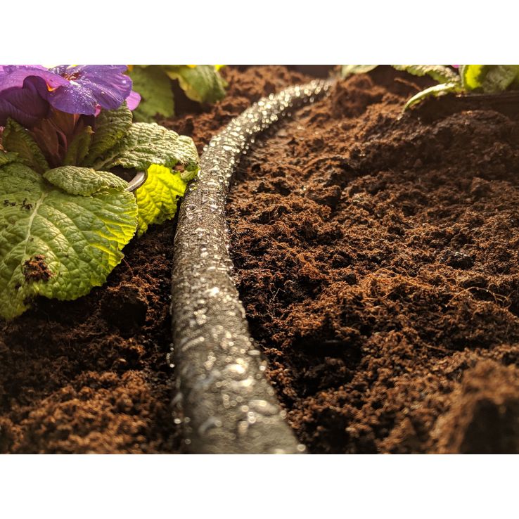 15 Meter Porous Soaker Hose – Leaky Pipe Drip Irrigation System For Garden Beds & Plant Watering