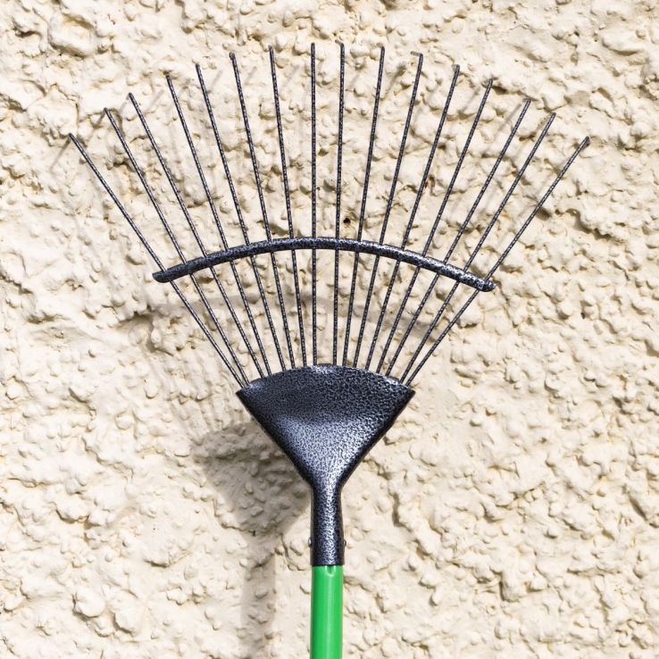 Carbon Steel 16 Tooth Lawn Rake main product photo