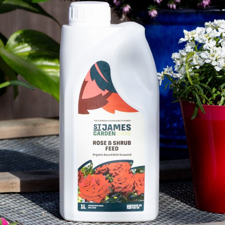 Rose & Shrub Fertiliser – Special Organic Feed for Roses & Flowering Shrubs main product photo