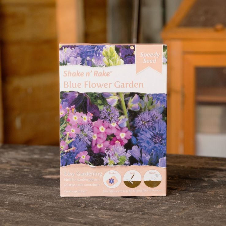 Shake n' Rake Blue Flower Garden main product photo