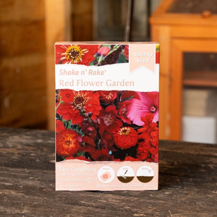 Shake n' Rake Red Flower Garden main product photo