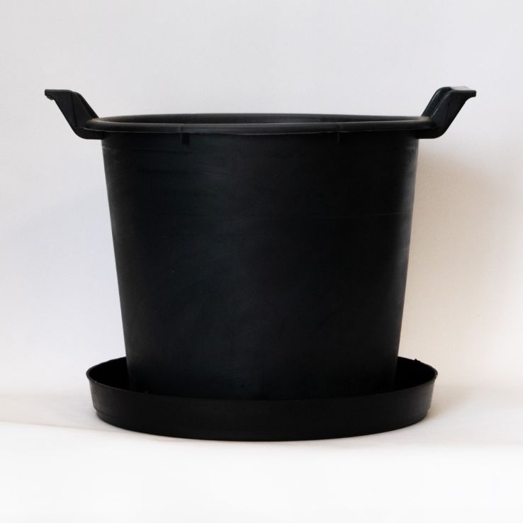 Heavy Duty Black Container Pots - Ideal Planters for Fruit Trees - Pack of 5 main product photo