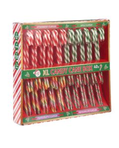 XL Candy Canes - 40 Candy Canes in assorted flavours