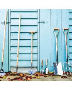 Ash & Steel: 7-piece Heavy Duty Stainless Steel Garden Tool Set - Essential Garden Tools Bundle