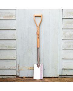 Ash & Steel: Heavy Duty Stainless Steel Garden Border Spade with Ash Handle