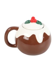 Christmas Pudding Shaped Mug