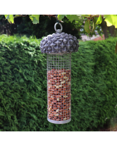 Acorn Design Nut Feeder Grey