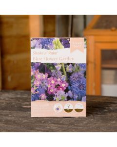 Shake n' Rake Blue Flower Garden