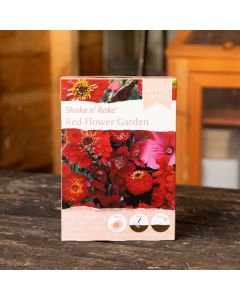 Shake n' Rake Red Flower Garden