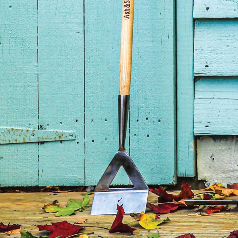 Ash Steel Heavy Duty Stainless Steel Garden Hoe with Ash Handle