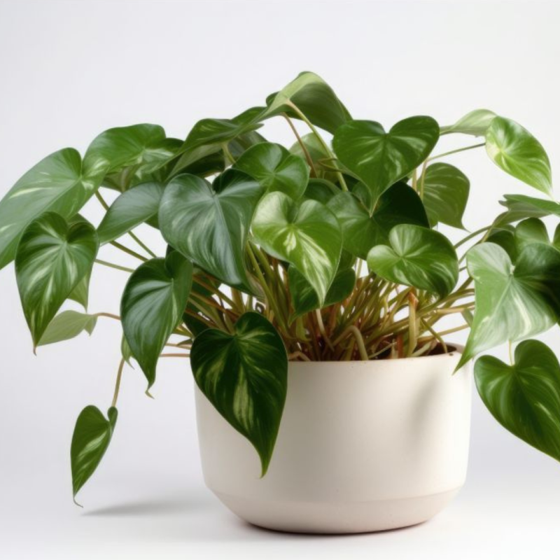 baby philodendron Philodendron sp. 'Mini Peach Tunnel' main image 0