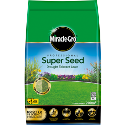 Miracle-Gro Super Seed Drought Tolerant Lawn Seed - 200m2