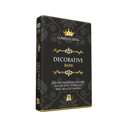 Compost King - Decorative Chipped Bark Mulch - 50 Litre Bag