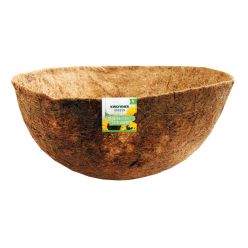 Bowl Shaped Coco Hanging Basket Liner - 16 Inch 