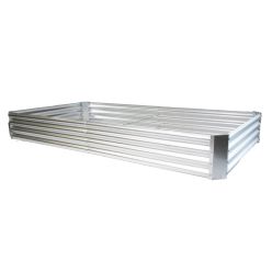 Raised Bed Garden Planter Rectangle (5.5ft x 3ft) - Galvanised