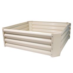 Raised Bed Garden Planter Square (4ft x 4ft) - Cream