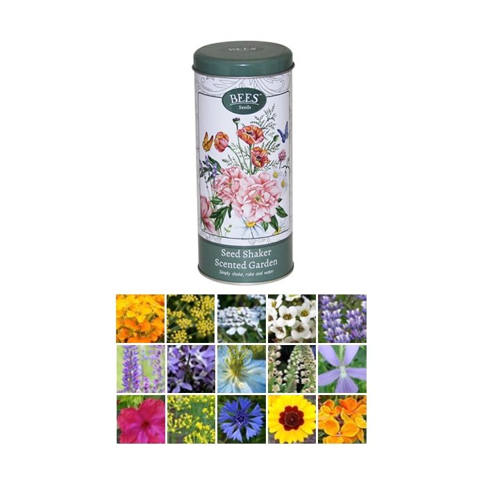 Scented Flowers Seed Gift Tin