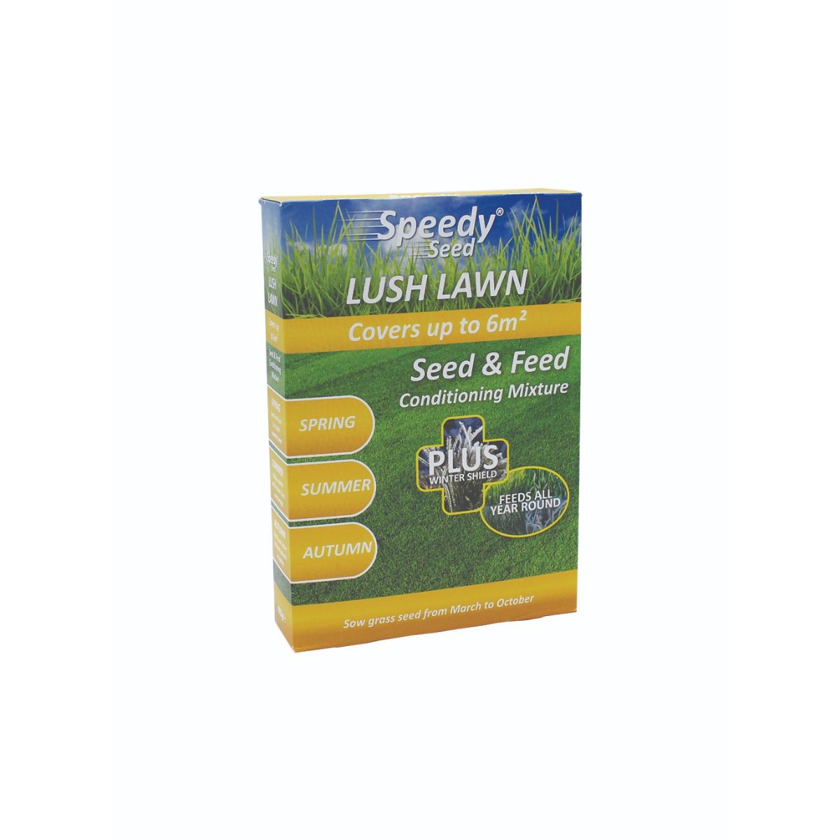 Lush Lawn Grass Seed Feed 400g