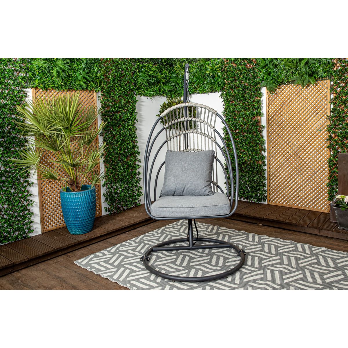luxury hanging egg chair