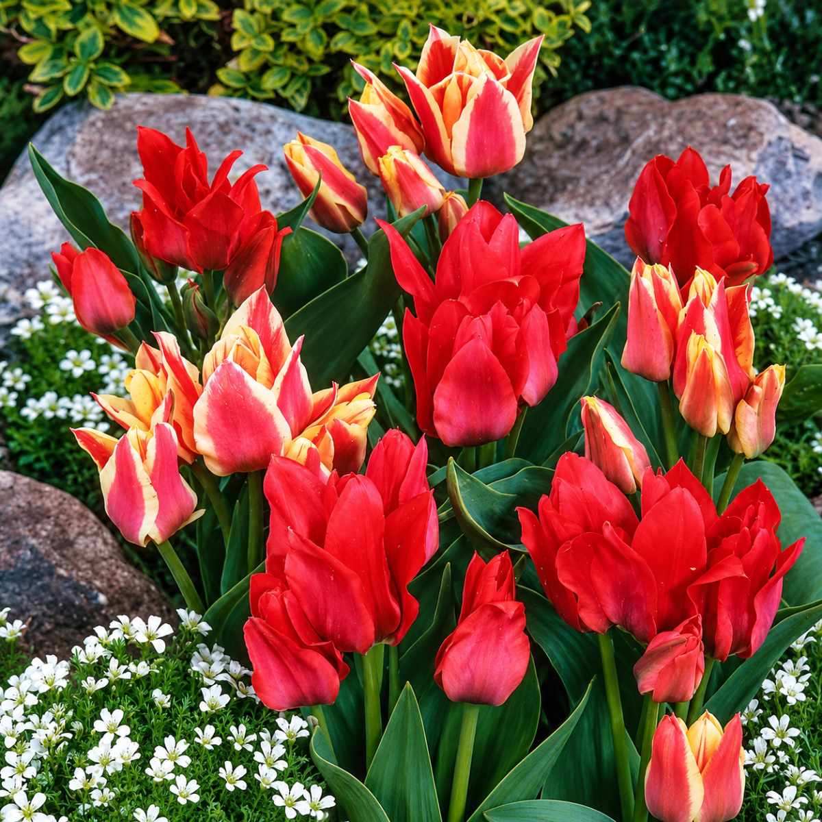 Tulip Multi-Headed Mix - Three of a Kind - Pack of 25 Bulbs