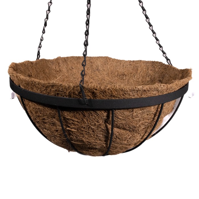Metal Hanging Basket With Liner Large (35cm)