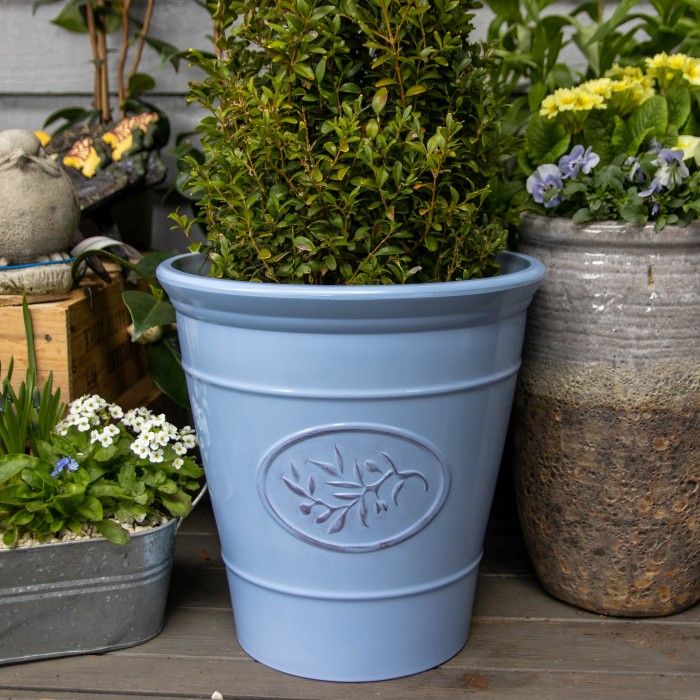 Blue Olive Planter Large (30cm)