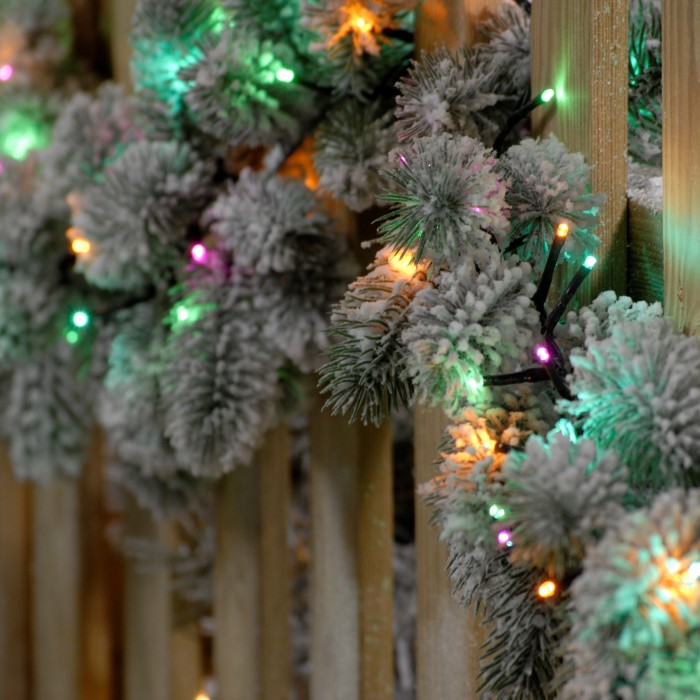 Christmas Tree String Lights Aurora MultiColoured LED Sparkle lights