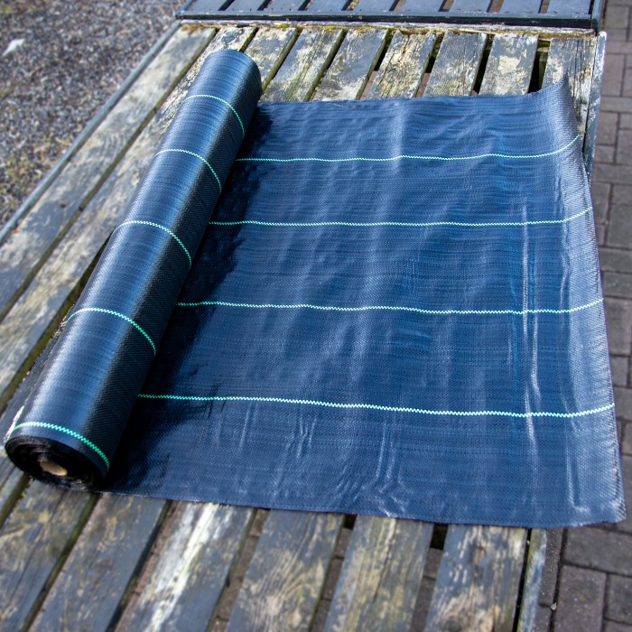 Heavy Duty Weed Membrane 2m x 50m Black