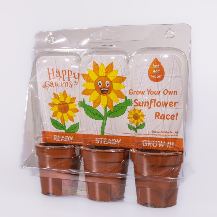 SPECIAL DEAL Sunflower Grow Your Own Sunflower Trio Seed Starter