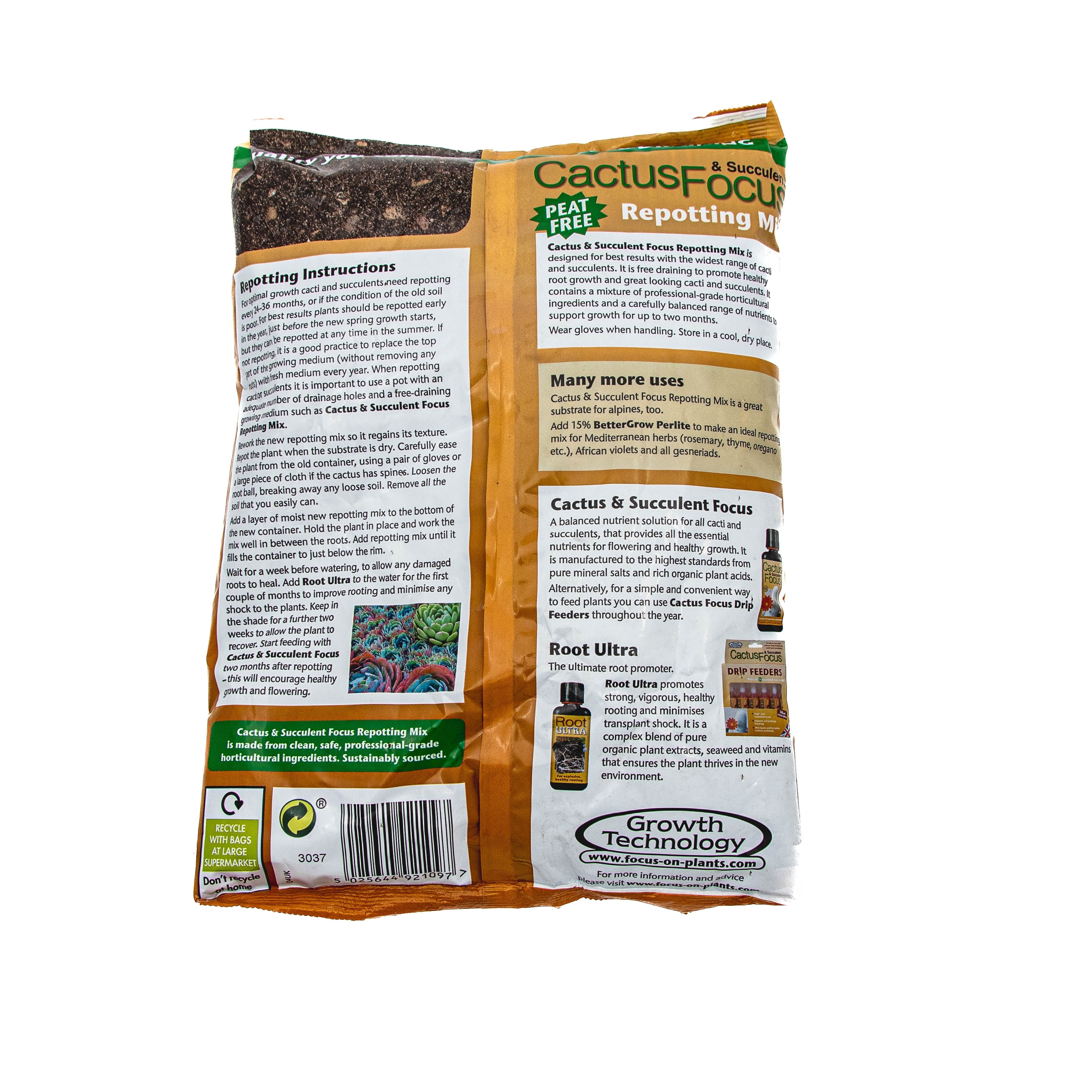 Cactus & Succulent Compost Peat Free