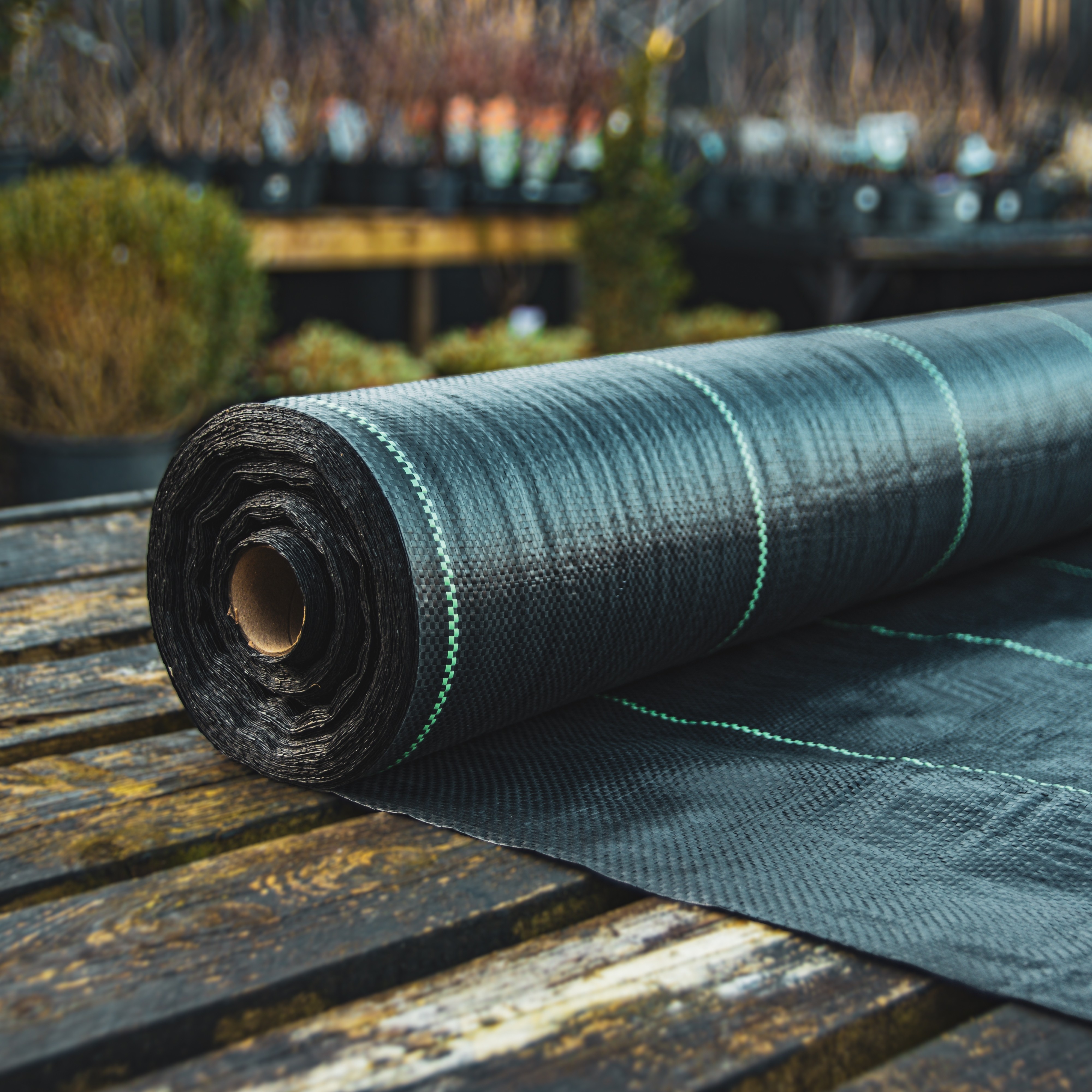 Heavy Duty Weed Membrane 5m x 10m Black